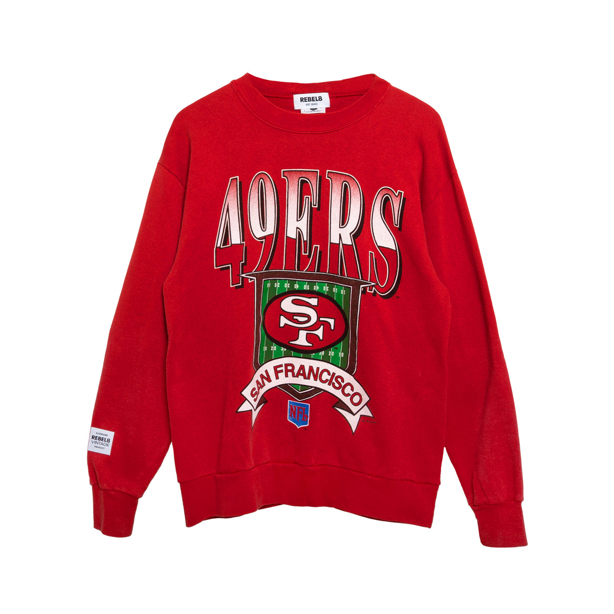 NFL Red Crusader Cross San Francisco 49ers Sweatshirt - Rookbrand