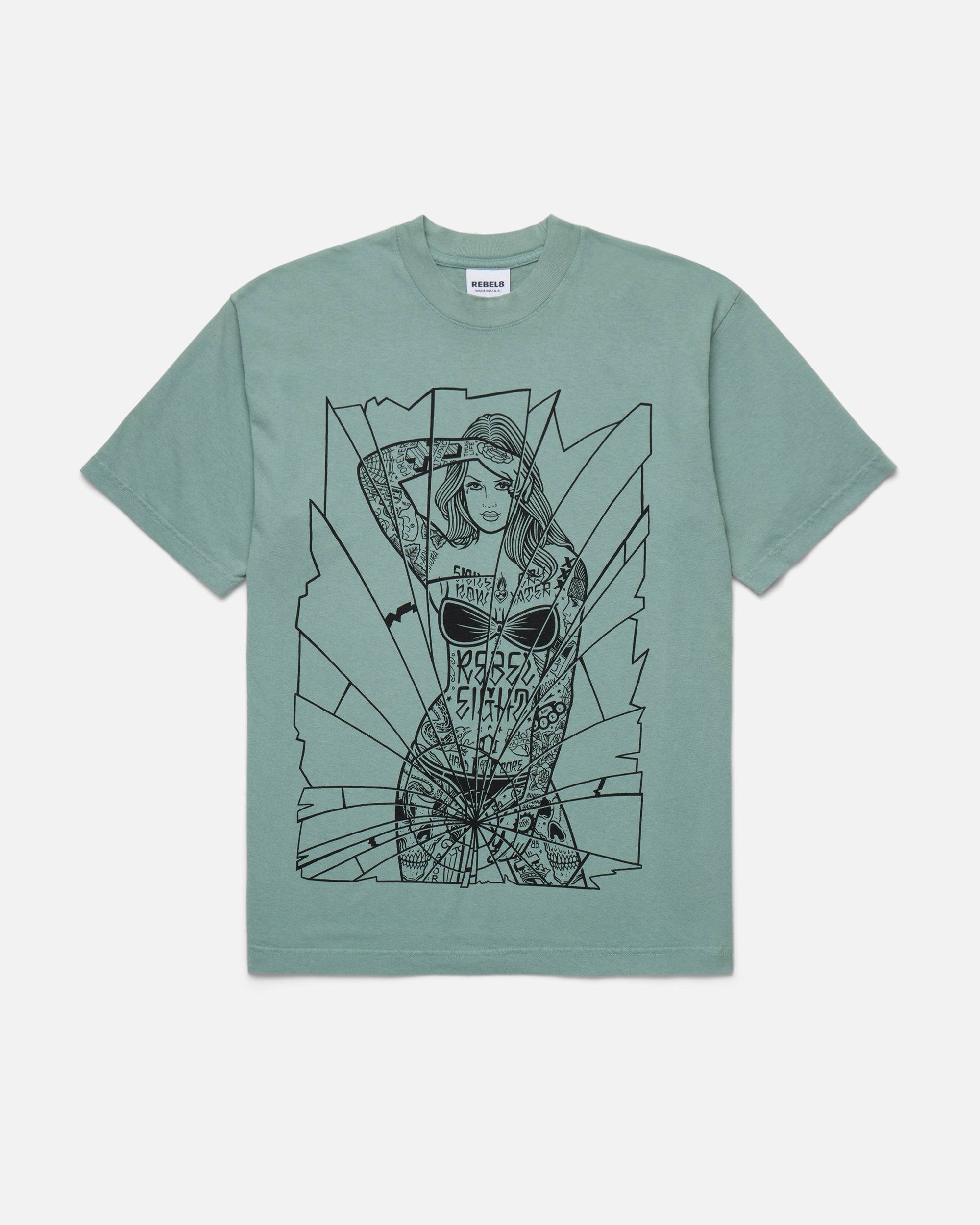 Shattered U.S.A. Tee