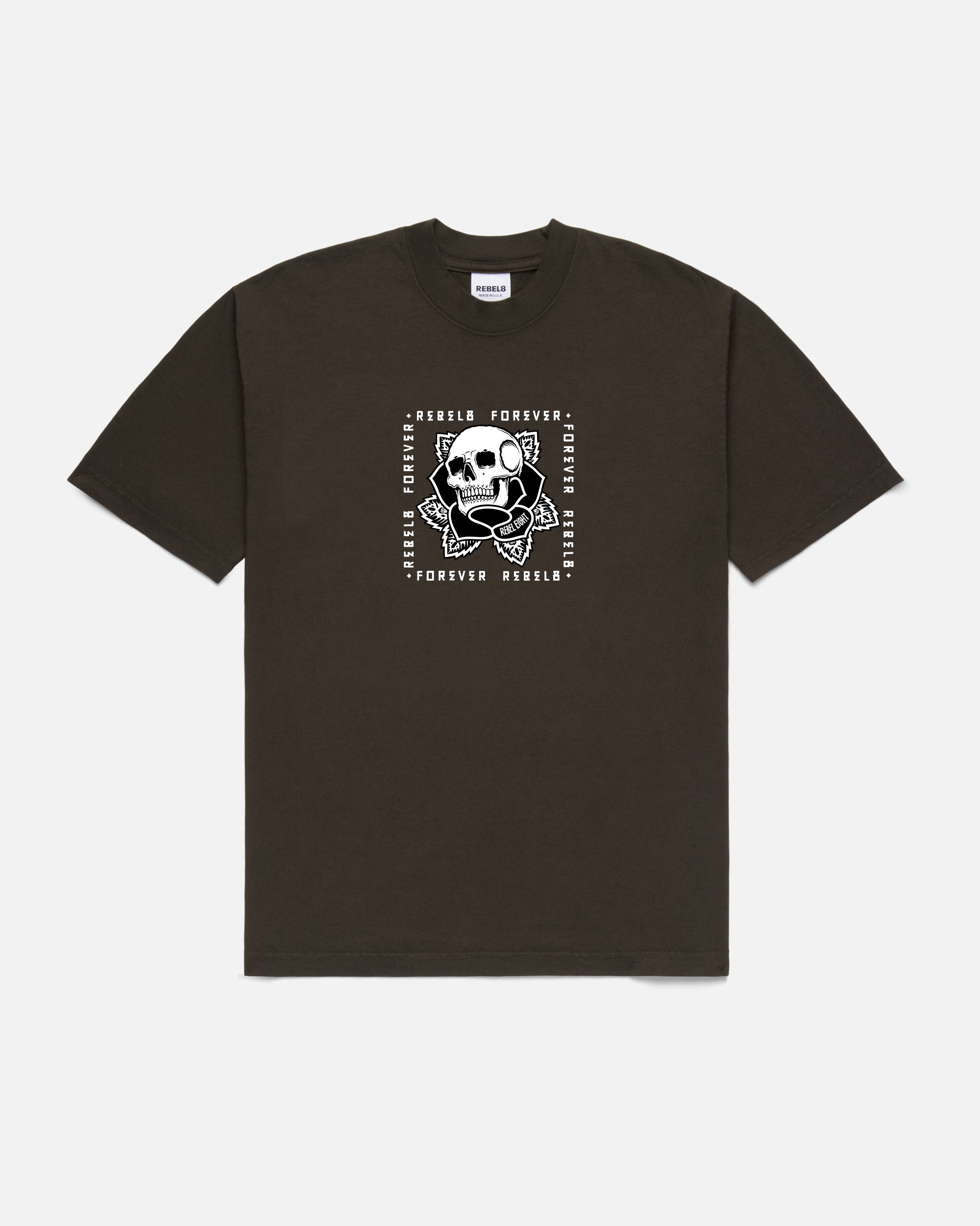 Skull Rose U.S.A. Tee