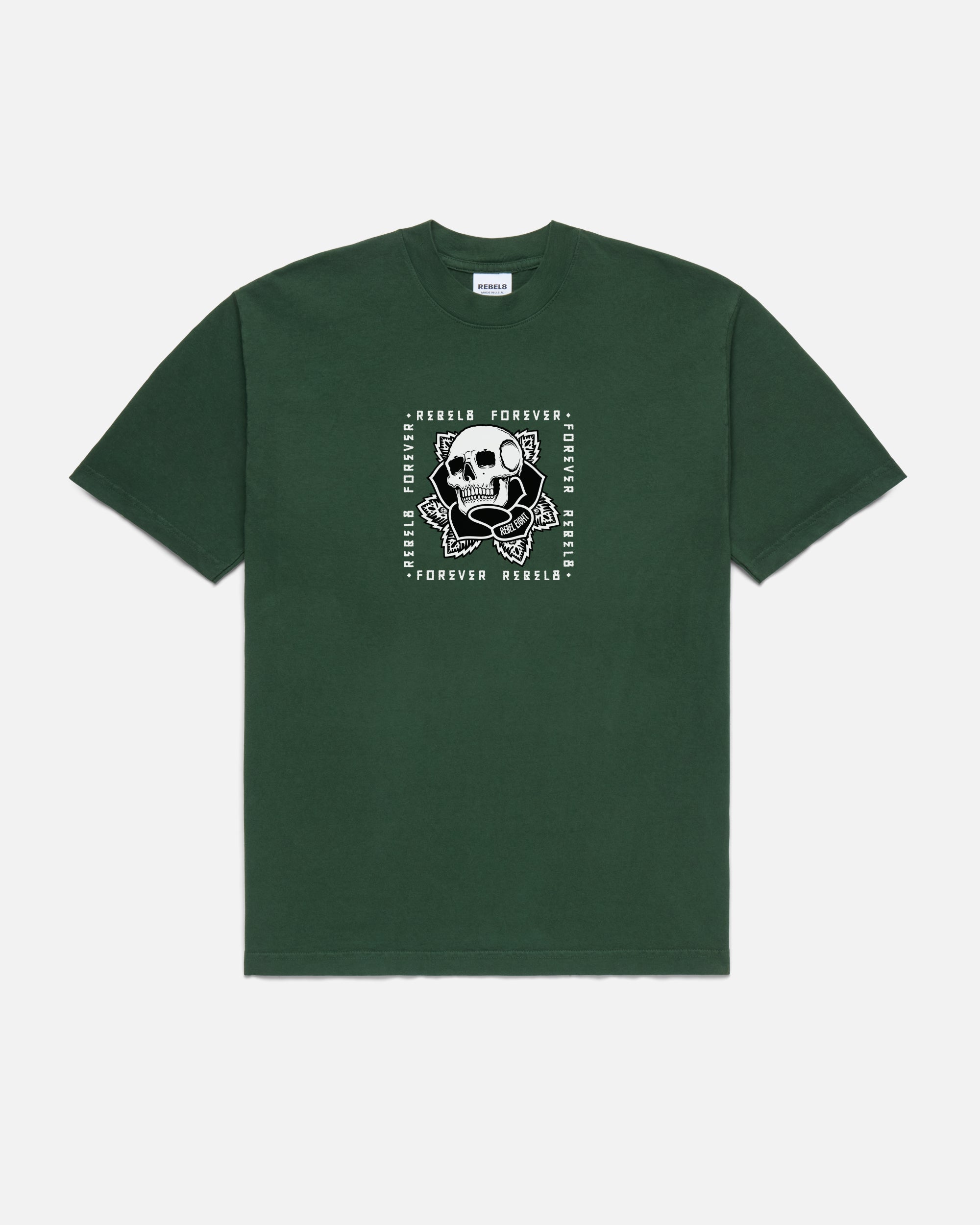 Skull Rose U.S.A. Tee