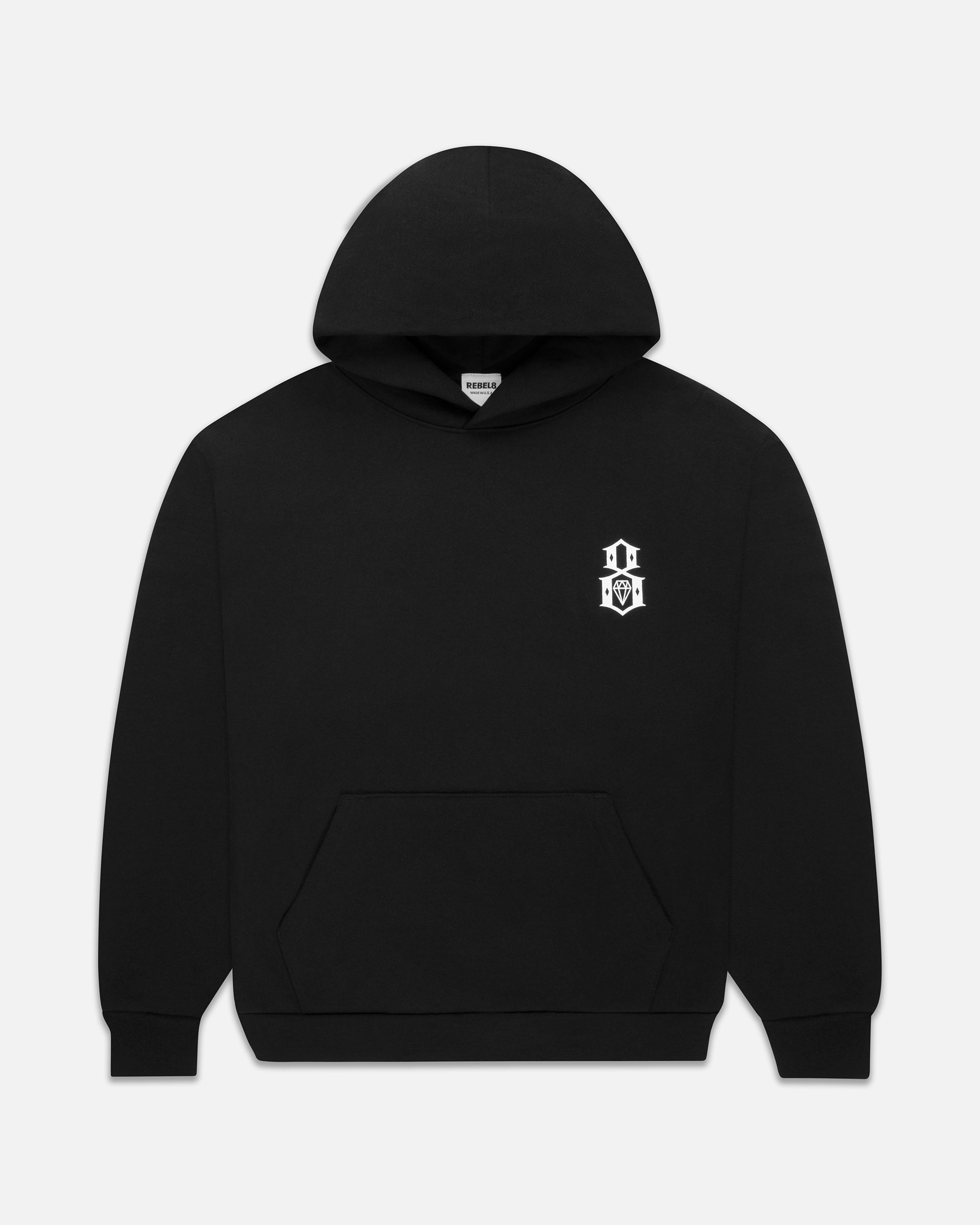 8 Logo Hoodie – REBEL8®