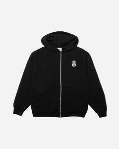 8 Logo Heavy Fleece USA Zip-up Hoodie