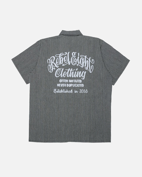 Short Sleeve Full Zip Shirt – REBEL8®