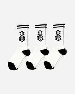 3-Pack Logo Socks