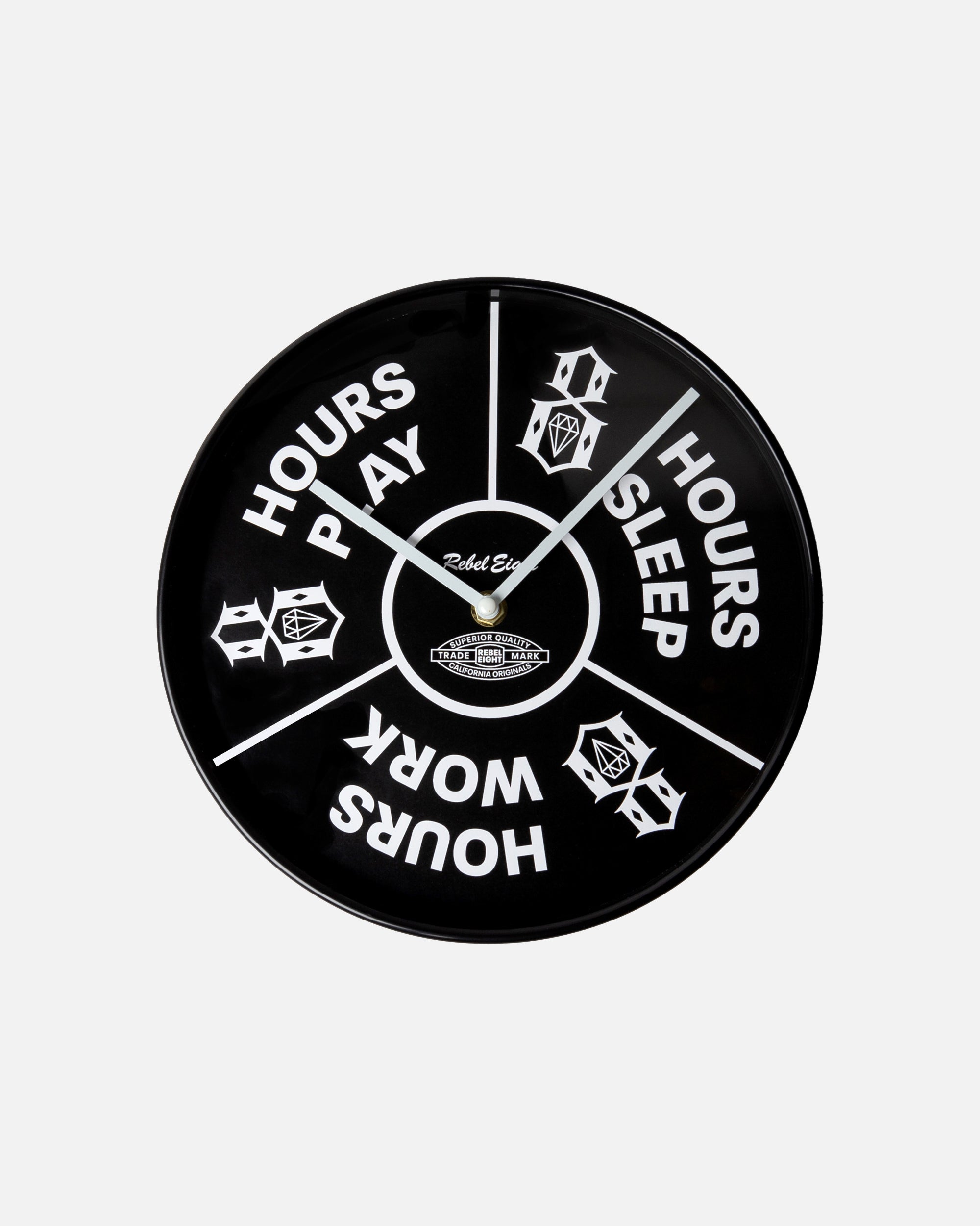 8 Hours Clock – REBEL8®