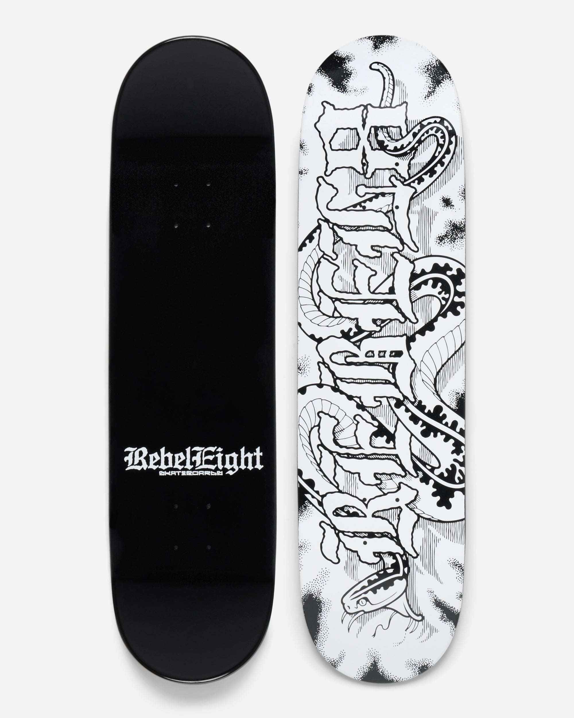 Giant Snake Skateboard Deck