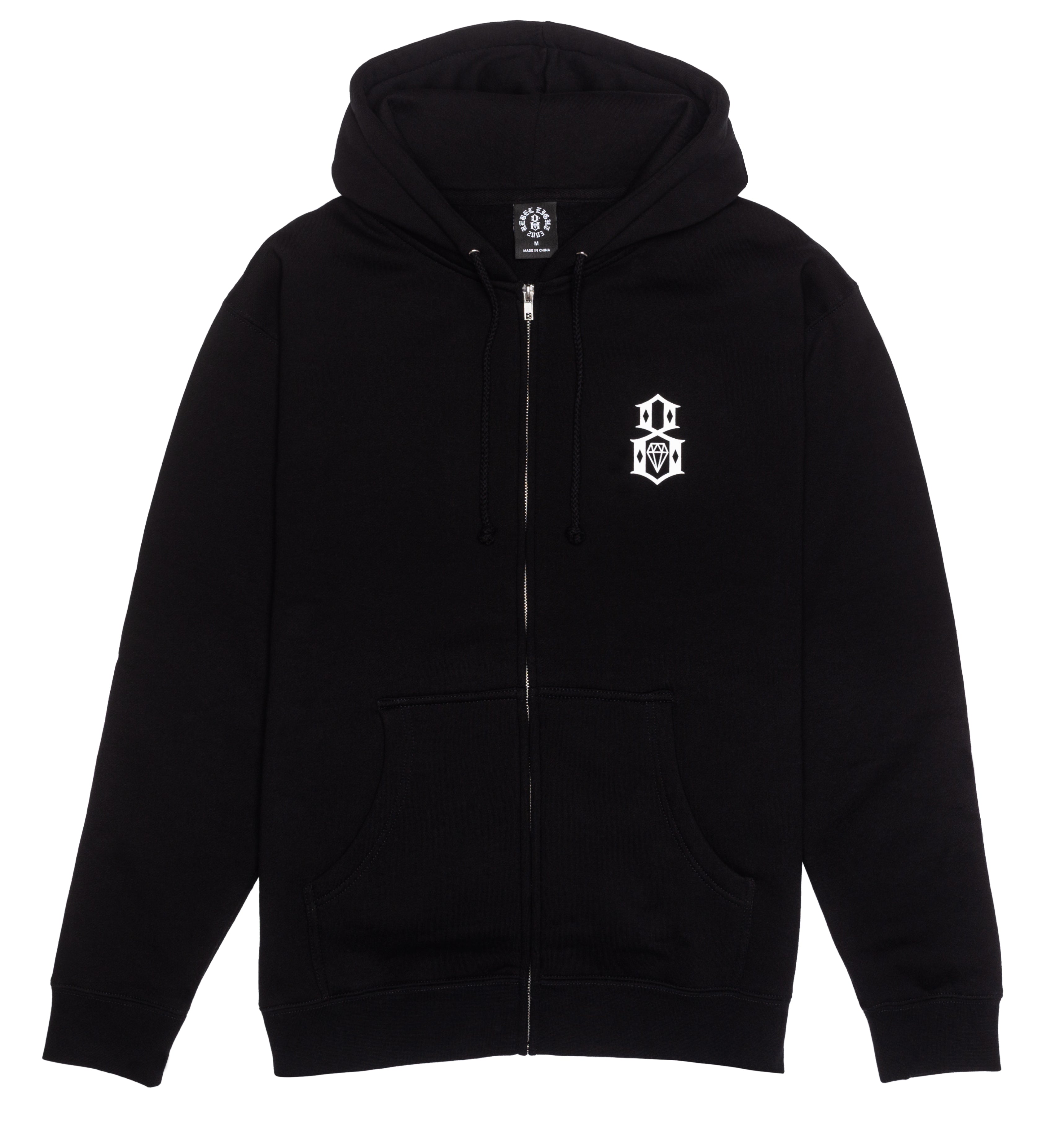 Logo Zip Hoodie